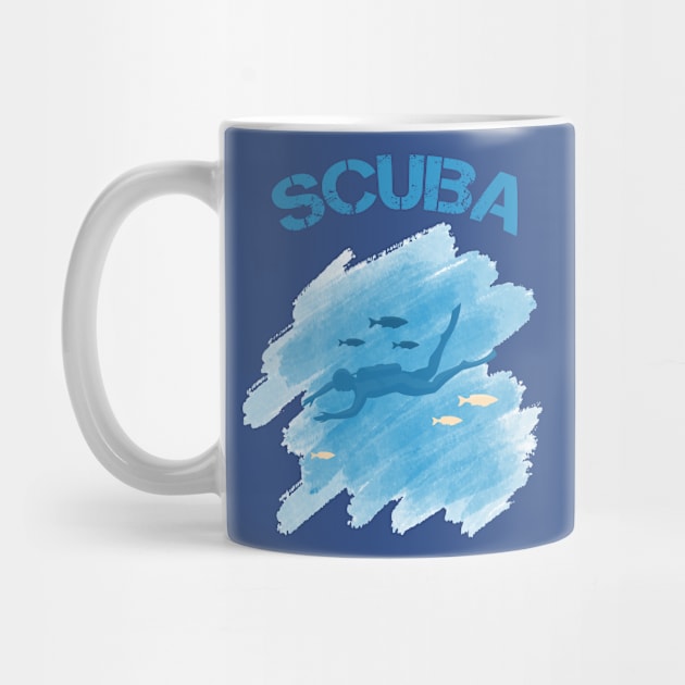 Scuba Underwater by letnothingstopyou